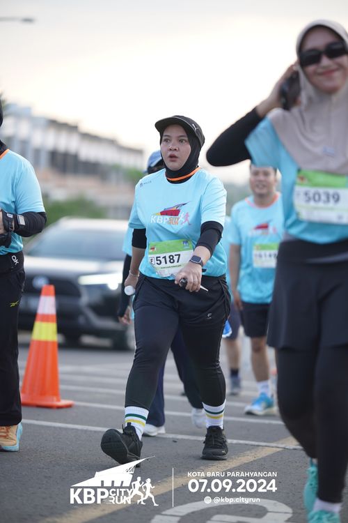 Race photo from KBP City Run 2024