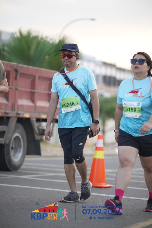 Race photo from KBP City Run 2024