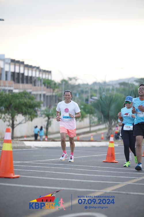 Race photo from KBP City Run 2024