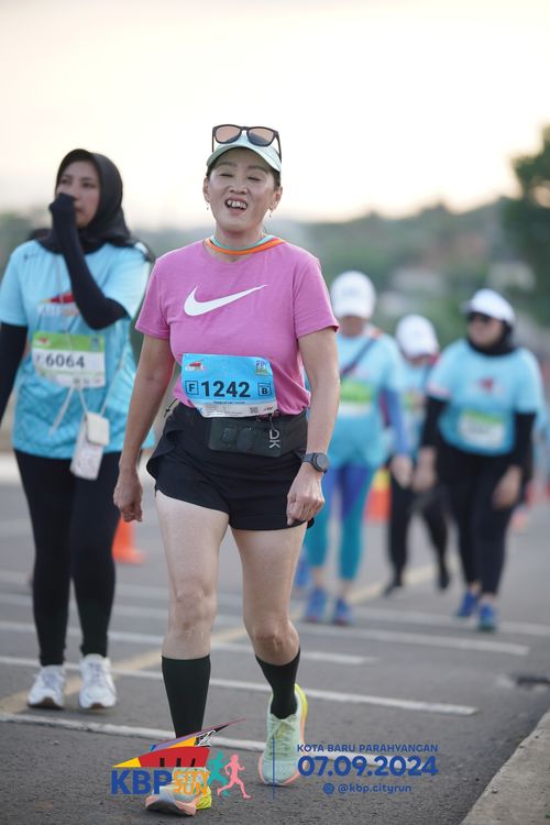Race photo from KBP City Run 2024
