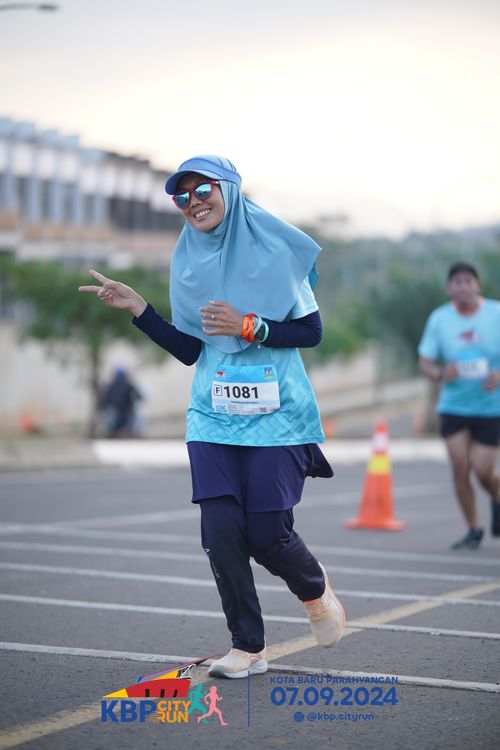Race photo from KBP City Run 2024