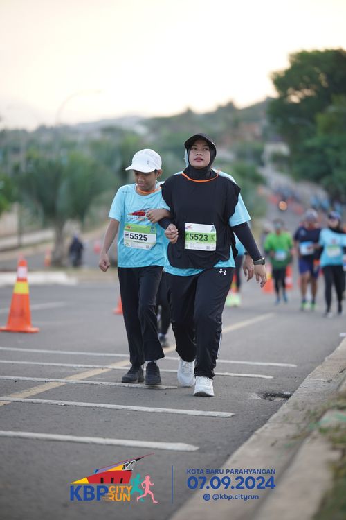 Race photo from KBP City Run 2024
