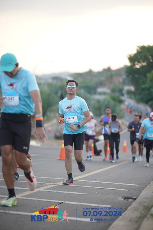 Race photo from KBP City Run 2024