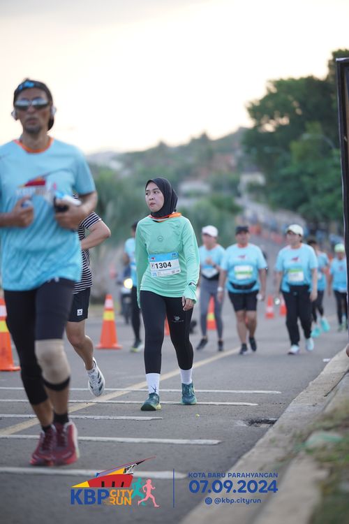 Race photo from KBP City Run 2024