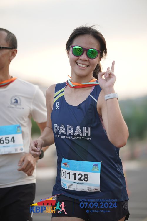 Race photo from KBP City Run 2024