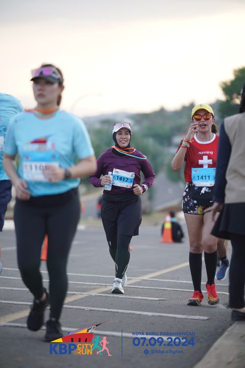 Race photo from KBP City Run 2024