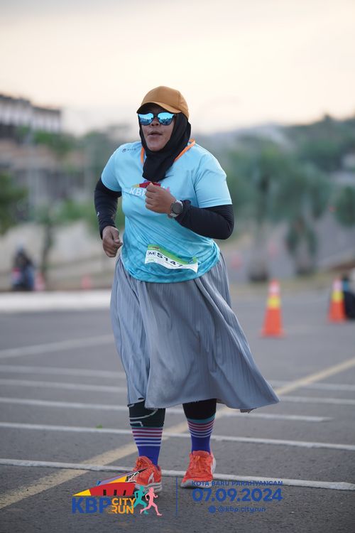Race photo from KBP City Run 2024