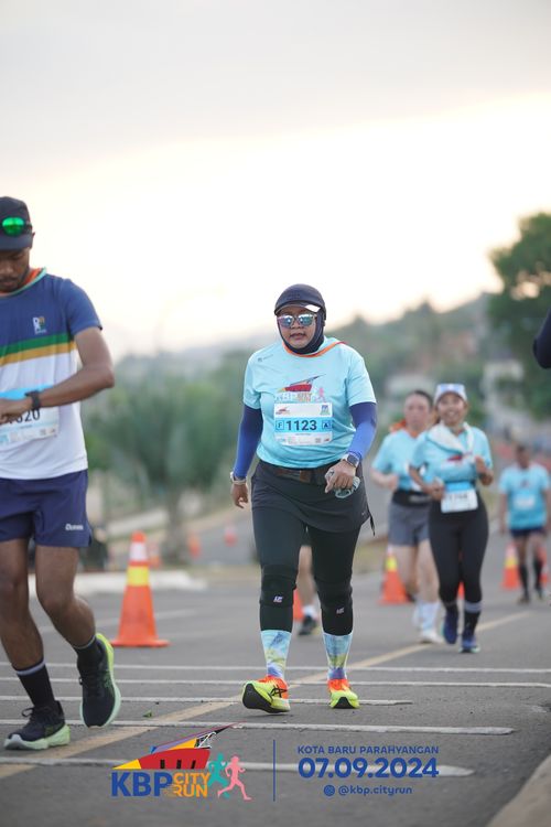 Race photo from KBP City Run 2024