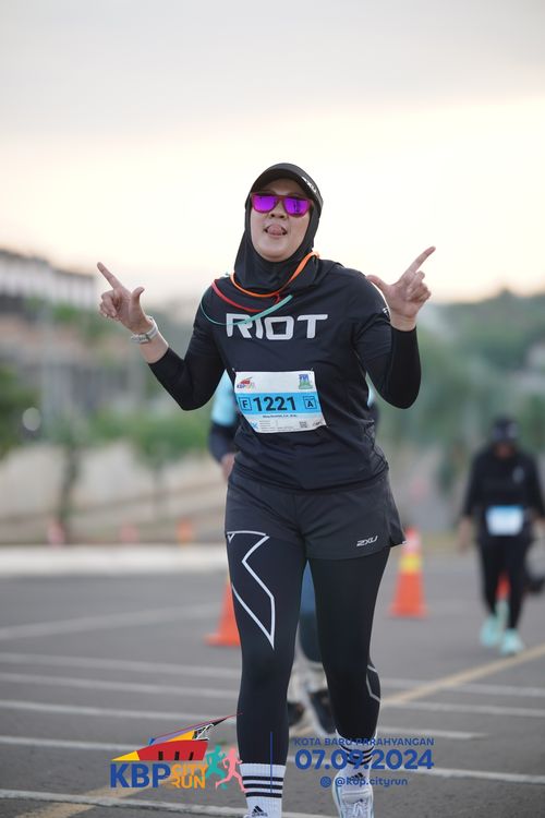 Race photo from KBP City Run 2024