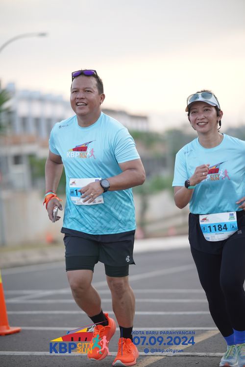 Race photo from KBP City Run 2024