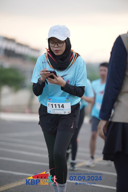 Race photo from KBP City Run 2024