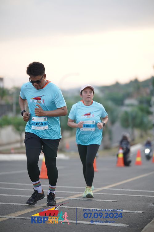 Race photo from KBP City Run 2024