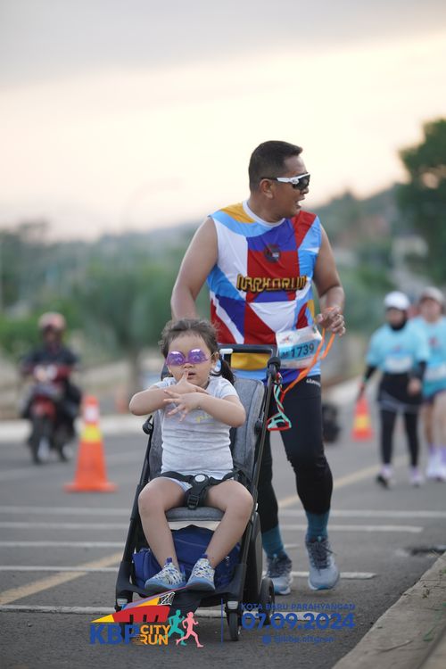 Race photo from KBP City Run 2024