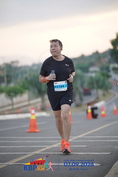 Race photo from KBP City Run 2024
