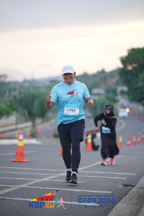 Race photo from KBP City Run 2024