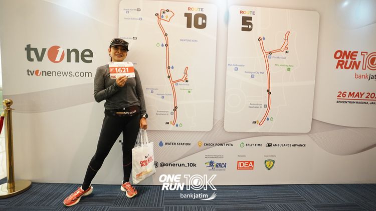Race photo from ONE RUN 10 K