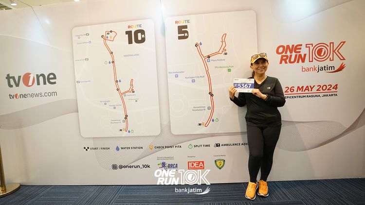 Race photo from ONE RUN 10 K