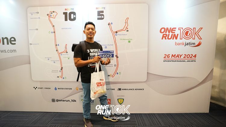 Race photo from ONE RUN 10 K