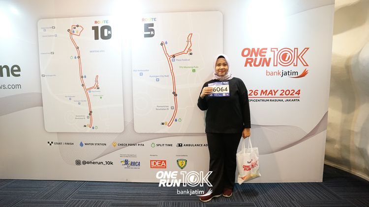 Race photo from ONE RUN 10 K