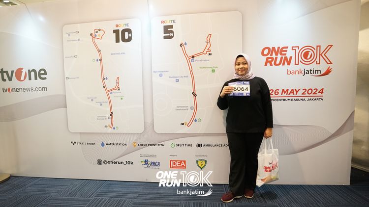 Race photo from ONE RUN 10 K