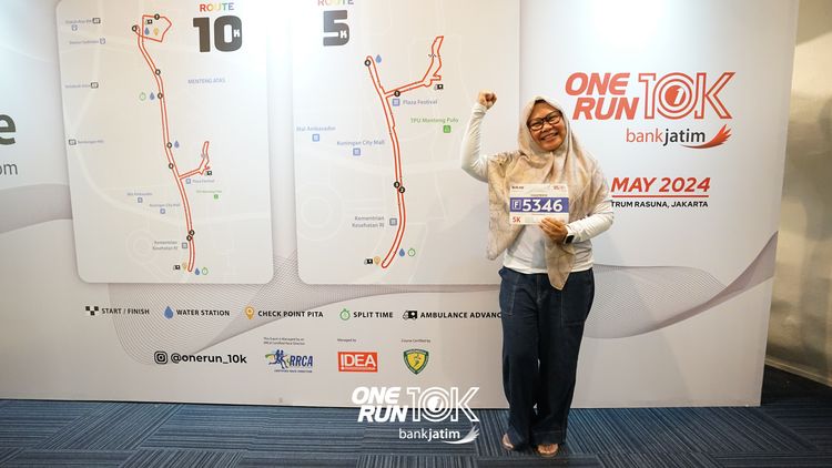 Race photo from ONE RUN 10 K