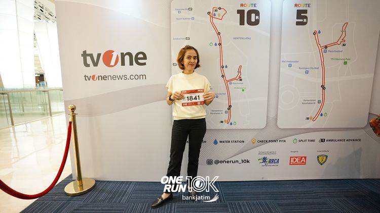 Race photo from ONE RUN 10 K