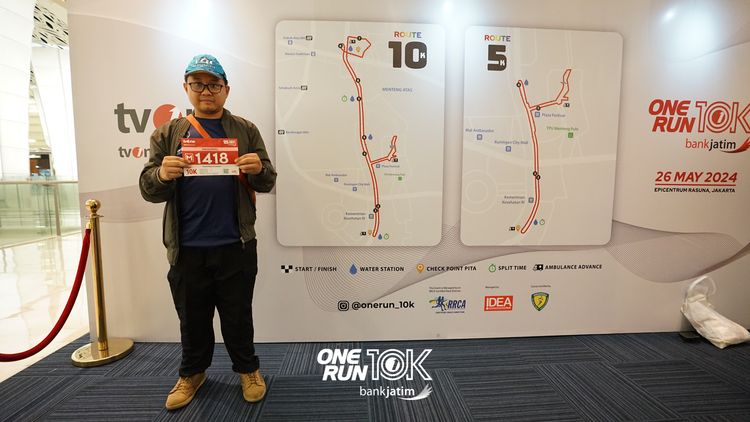 Race photo from ONE RUN 10 K