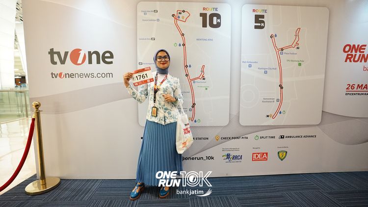 Race photo from ONE RUN 10 K