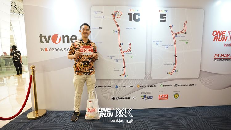 Race photo from ONE RUN 10 K