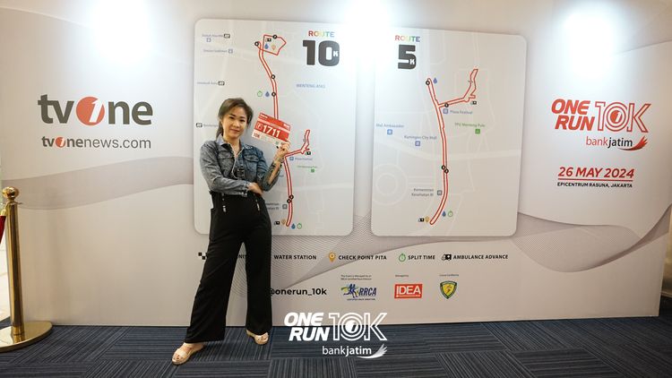 Race photo from ONE RUN 10 K