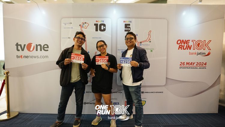 Race photo from ONE RUN 10 K