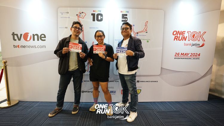 Race photo from ONE RUN 10 K