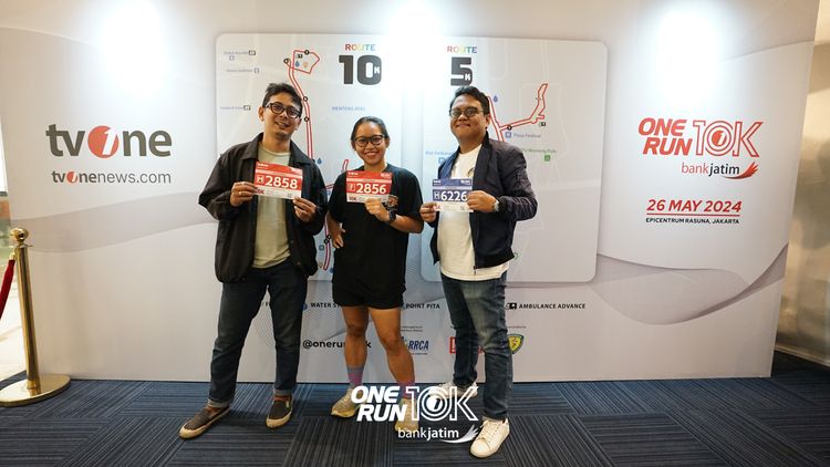 Race photo from ONE RUN 10 K