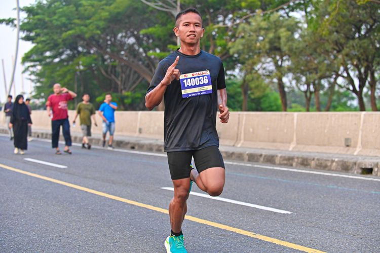 Race photo from NOTARACE 2025