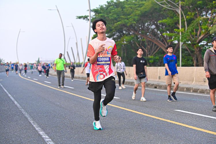 Race photo from NOTARACE 2025
