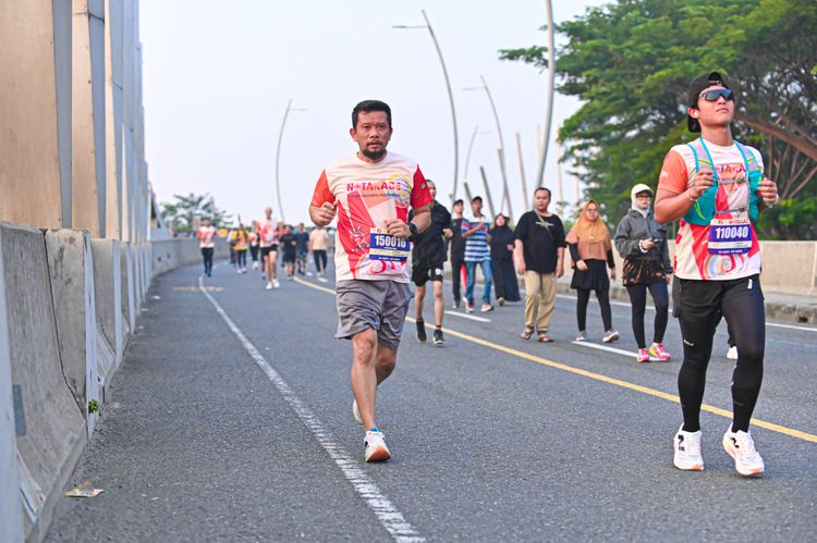 Race photo from NOTARACE 2025