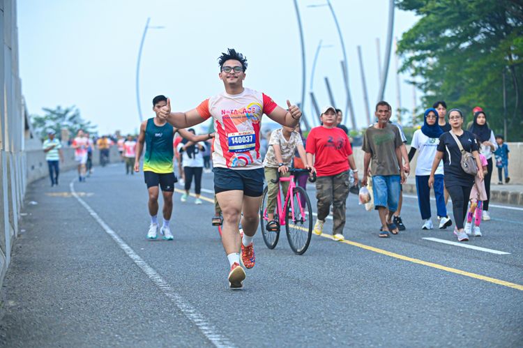 Race photo from NOTARACE 2025