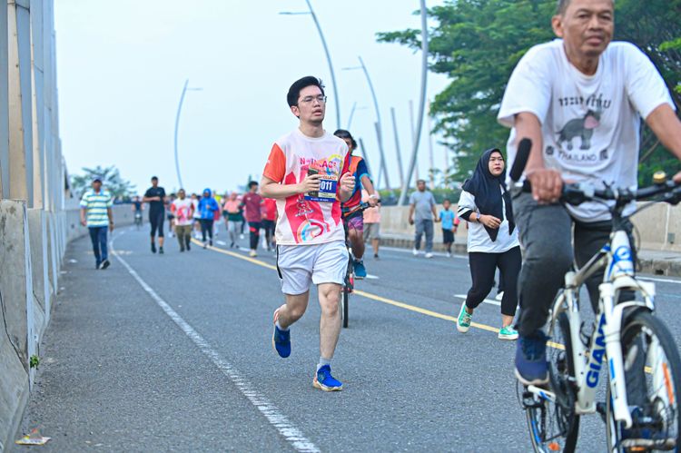 Race photo from NOTARACE 2025