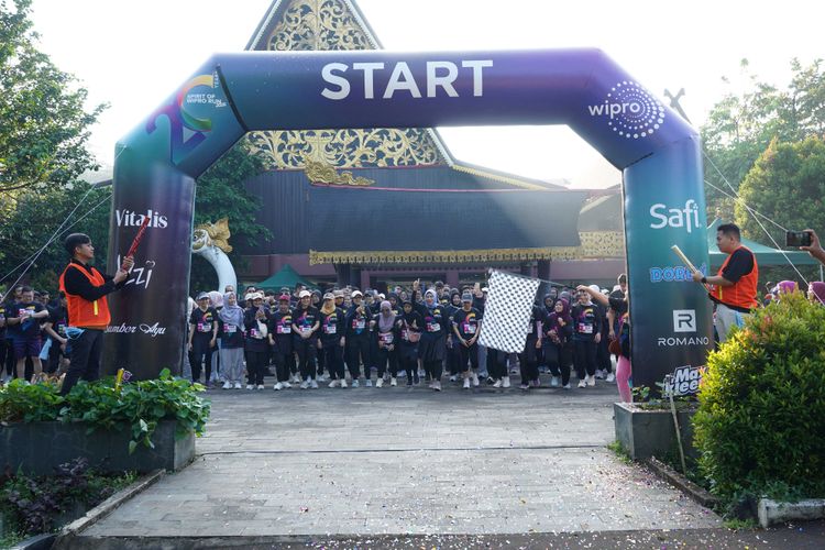 Race photo from WIPRO RUN 2025 - Vitalis Unza 20th Anniversary
