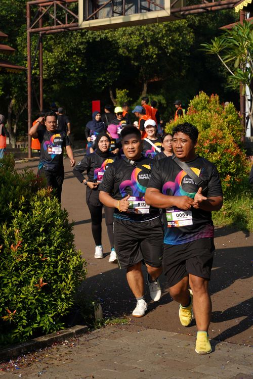 Race photo from WIPRO RUN 2025 - Vitalis Unza 20th Anniversary