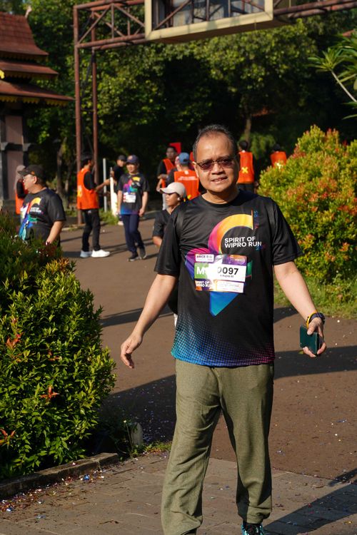 Race photo from WIPRO RUN 2025 - Vitalis Unza 20th Anniversary