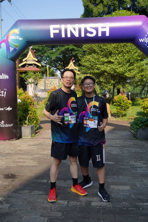 Race photo from WIPRO RUN 2025 - Vitalis Unza 20th Anniversary
