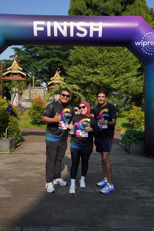 Race photo from WIPRO RUN 2025 - Vitalis Unza 20th Anniversary