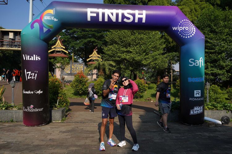 Race photo from WIPRO RUN 2025 - Vitalis Unza 20th Anniversary