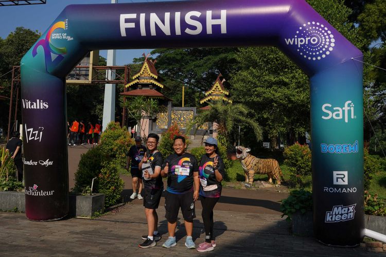 Race photo from WIPRO RUN 2025 - Vitalis Unza 20th Anniversary