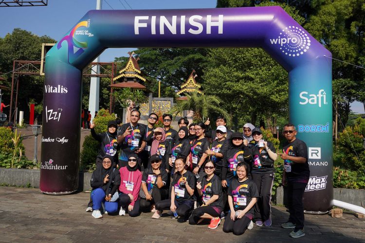 Race photo from WIPRO RUN 2025 - Vitalis Unza 20th Anniversary