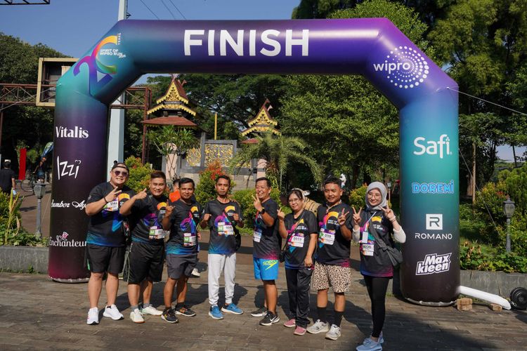 Race photo from WIPRO RUN 2025 - Vitalis Unza 20th Anniversary