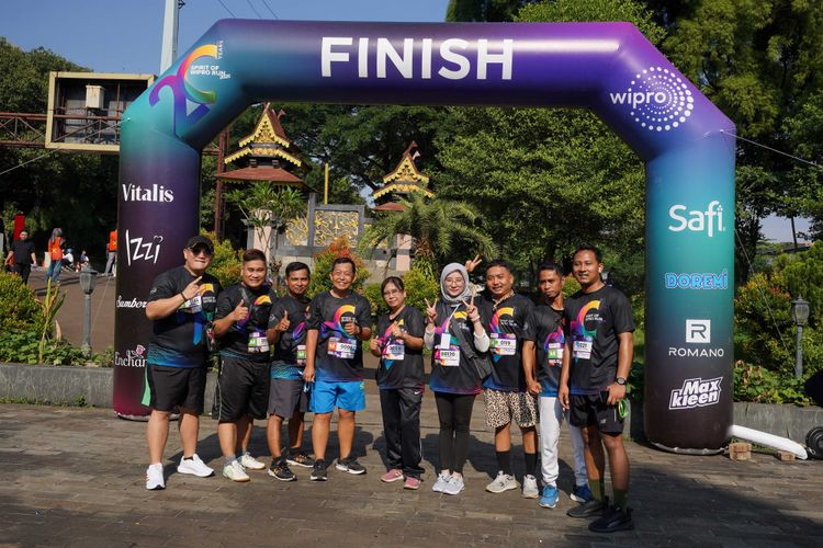 Race photo from WIPRO RUN 2025 - Vitalis Unza 20th Anniversary