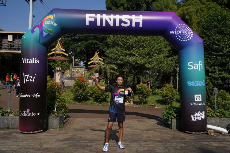 Race photo from WIPRO RUN 2025 - Vitalis Unza 20th Anniversary