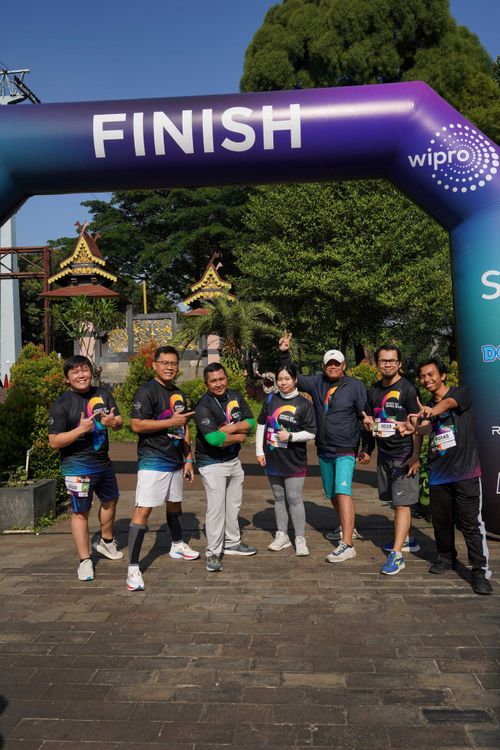 Race photo from WIPRO RUN 2025 - Vitalis Unza 20th Anniversary